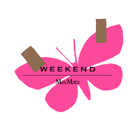WeekendMaxMara fashion butterfly ss21 weekendmaxmara Sticker