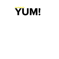 Yum Yum Sticker by Yellow teeth