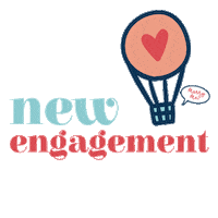 Engagement Proposal Sticker by Polka Dot Wedding