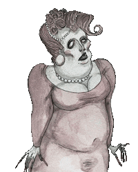 artoftylerpessel beauty twitch makeup spooky Sticker