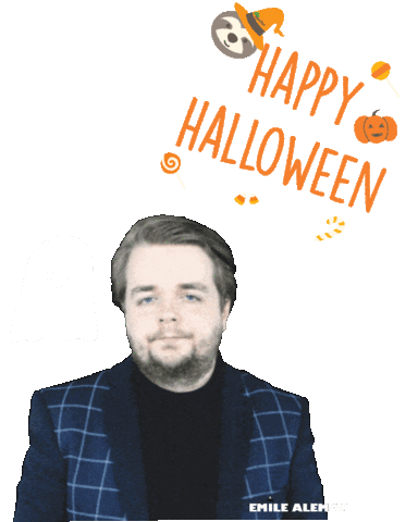 Halloween Ghost Sticker