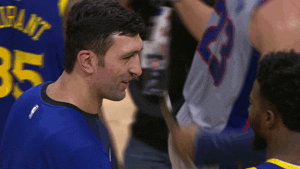 Golden State Warriors Hug GIF by NBA