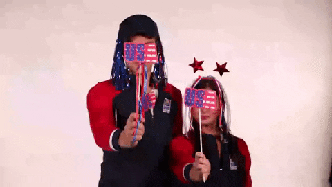 Excited Team Usa GIF by U.S. Figure Skating