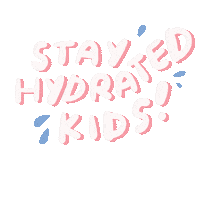 Stay Healthy Drink Water Sticker by ALXNDRA