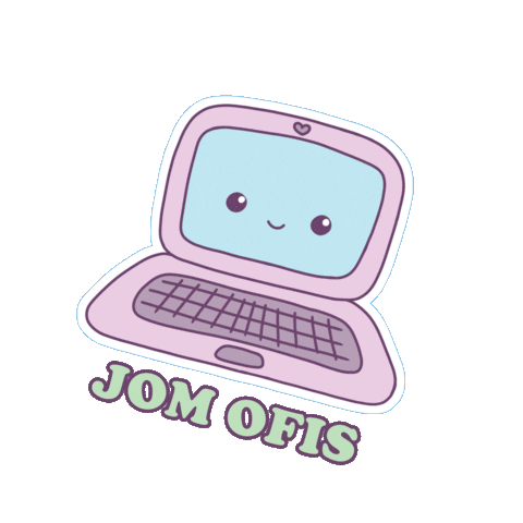 Work From Home Sticker