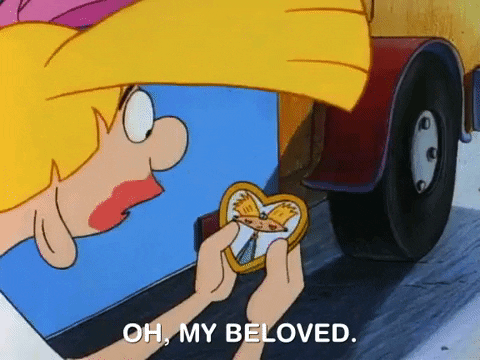 crushing hey arnold GIF