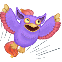 Happy Monster Sticker by My Singing Monsters