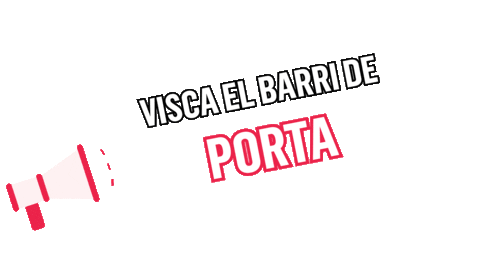 BarcelonaEnComu giphyupload barcelona bcn porta Sticker