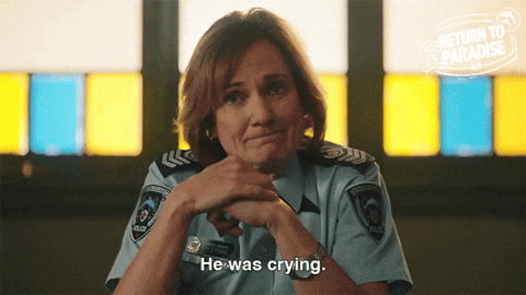 Crying GIF by Death In Paradise
