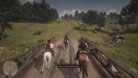 adamfackelman giphygifmaker money dutch red dead redemption 2 GIF