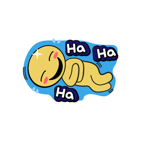 Hahaha Sticker by Synctuition