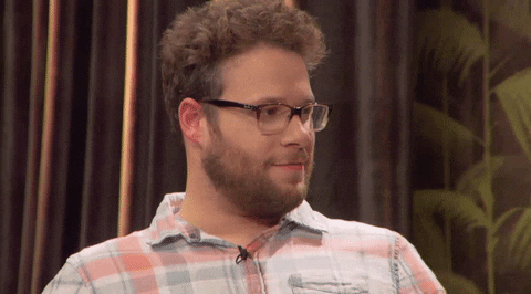 seth rogen nod GIF by The Eric Andre Show