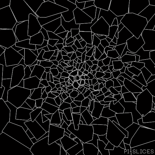 shatter black and white GIF by Pi-Slices