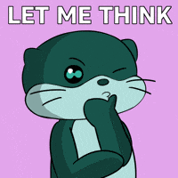 Let Me Think GIF by Odd Otties