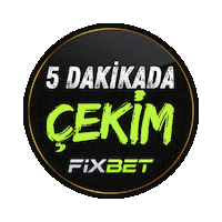 5 Dakikada Çekim Sticker by FixBet