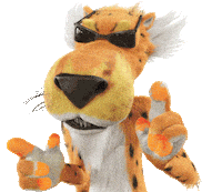 Chester Cheetah Mascot Sticker by Cheetos