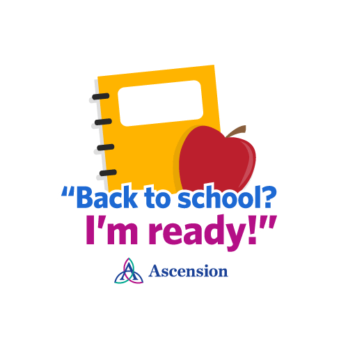 Ascension_Org giphyupload school yellow apple Sticker