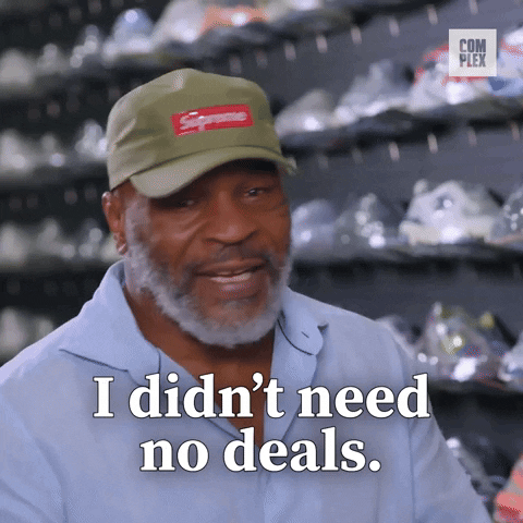 Mike Tyson Sneaker Shopping GIF by Complex