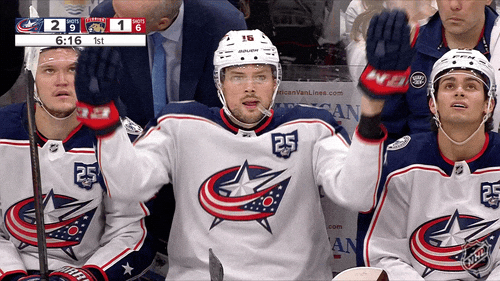 Come On Smile GIF by NHL