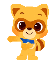 LOTTYFRIENDS dance summer character 2d Sticker