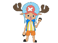 Happy One Piece Sticker