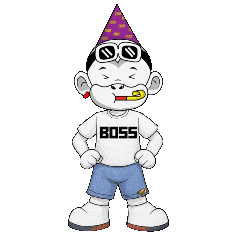 Like A Boss Sticker by Zhot