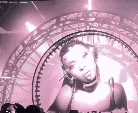 Beyonce Knocking GIF