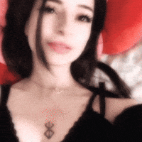 Staring Cute Girl GIF
