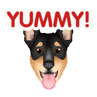 Hercules The Warrior Dog Sticker by zoopeez