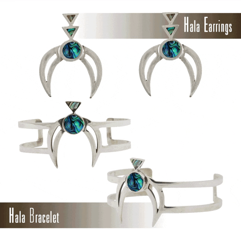 indirajewelry giphyupload jewelry earrings abalone GIF