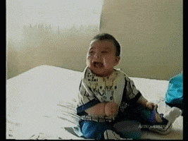 Baby Rolling On The Floor GIF