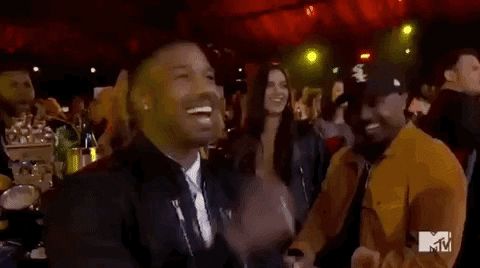 Michael B Jordan Lol GIF by MTV Movie & TV Awards