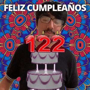 ¡Feliz 122.º cumpleaños!