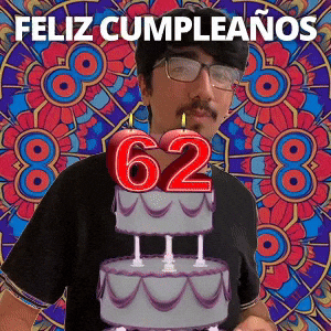 ¡Feliz 62.º cumpleaños!