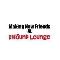 houndlounge dog dog daycare the hound lounge hound lounge Sticker