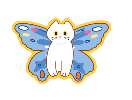 Cat Love Sticker