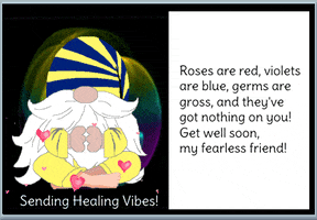 Get Well Soon Healing Vibes GIF