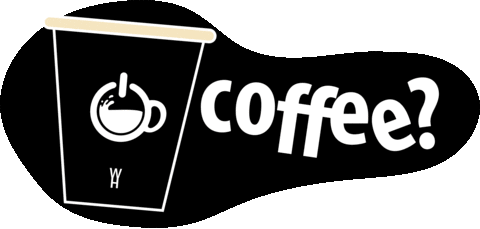 Coffee Work Sticker by Workhall Coworking