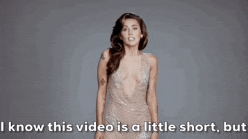 Miley Cyrus Dress GIF by BRIT Awards