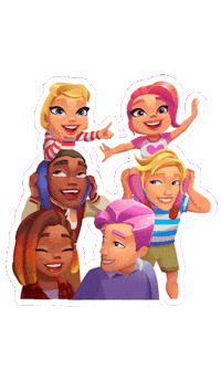 Popstories Funfair Sticker by POP! Slots Casino