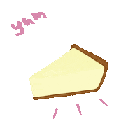 Cake Eating Sticker