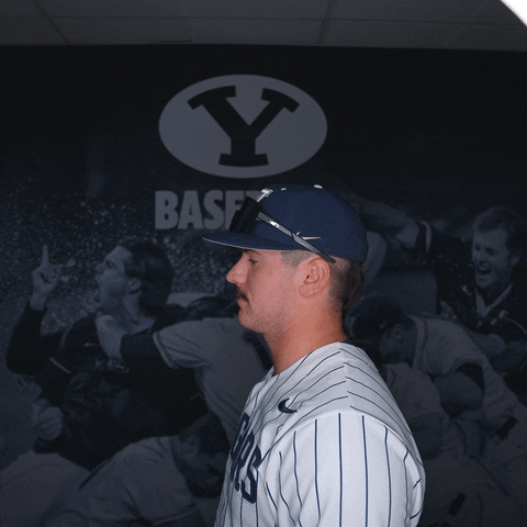 Sport Baseball GIF by BYU Cougars