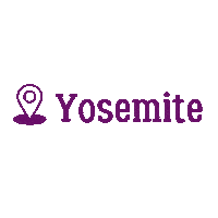 Yosemite National Park California Sticker by Diamond Digital Marketing Co.