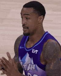 John Collins Running GIF by Utah Jazz