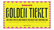 Golden Ticket Bingo Loco Sticker by Bingo Loco Australia