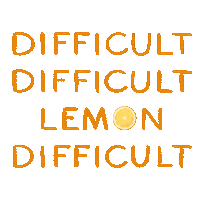 Lemon Citrus Sticker