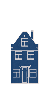 FlatHouses house dutch miniaturehouse flathouses Sticker