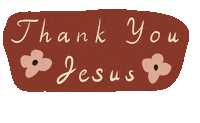 Jesus Thank You Sticker