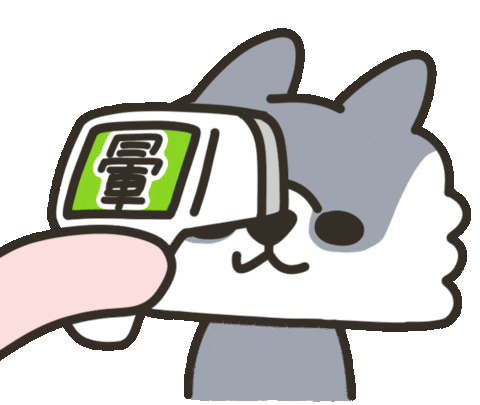 Wolf Piggy Sticker