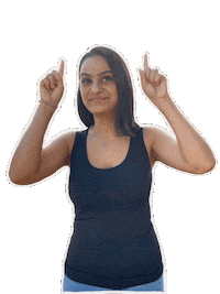 imchristinajohnson wow swipe up look arrow Sticker